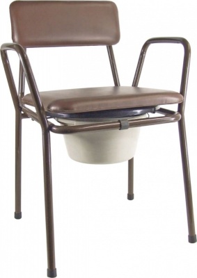 Kent Stacking Commode Chair